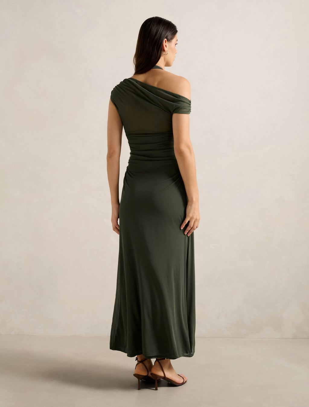 Brooklyn Layered Jersey Maxi Dress