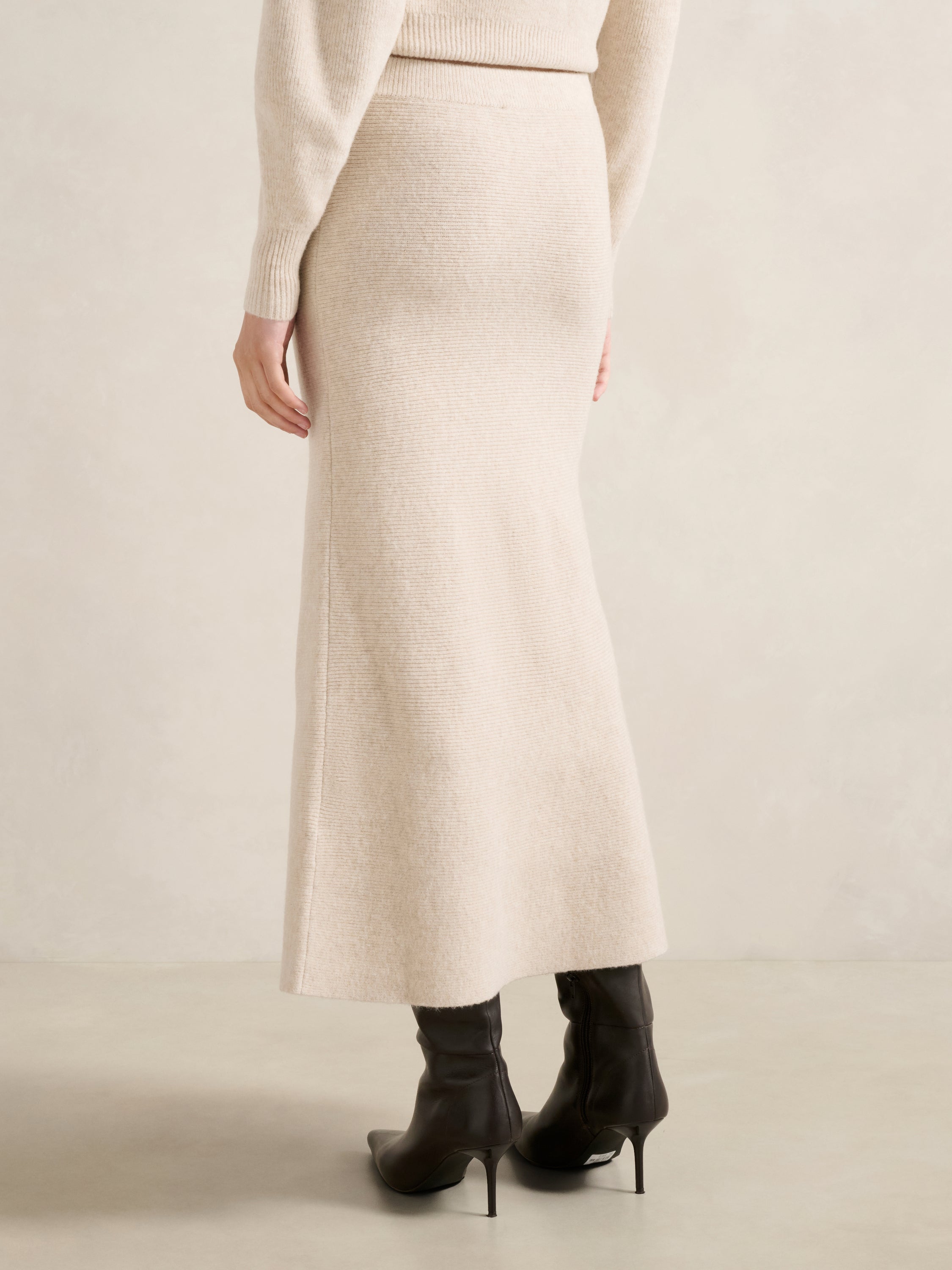 Cora Knitted Midi Skirt