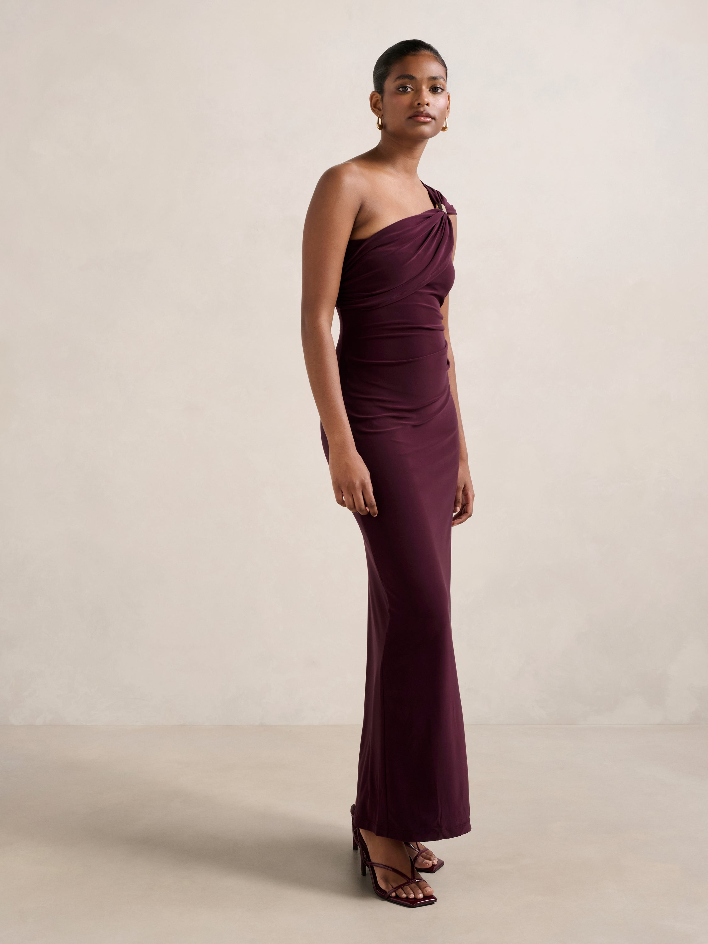 Robyn Petite Jersey Maxi Dress