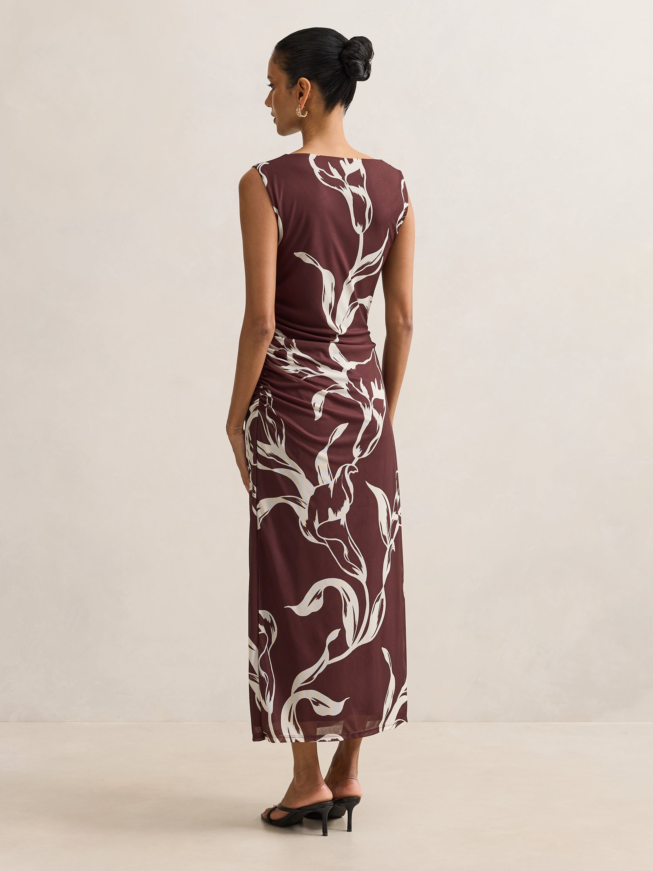 Ally Petite Jersey Midi Dress