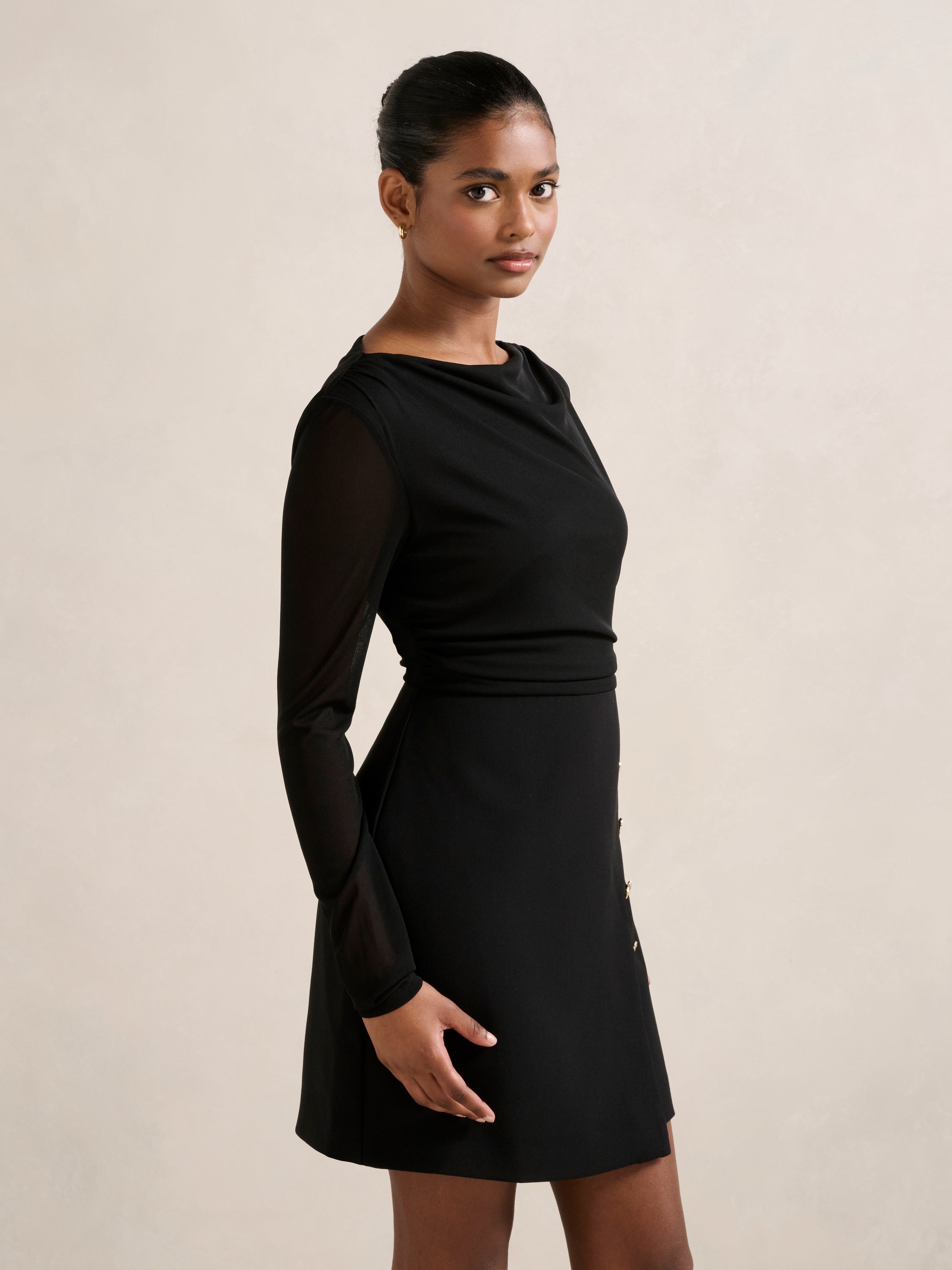 Isadora Petite 2 in 1 Tailored Mini Dress