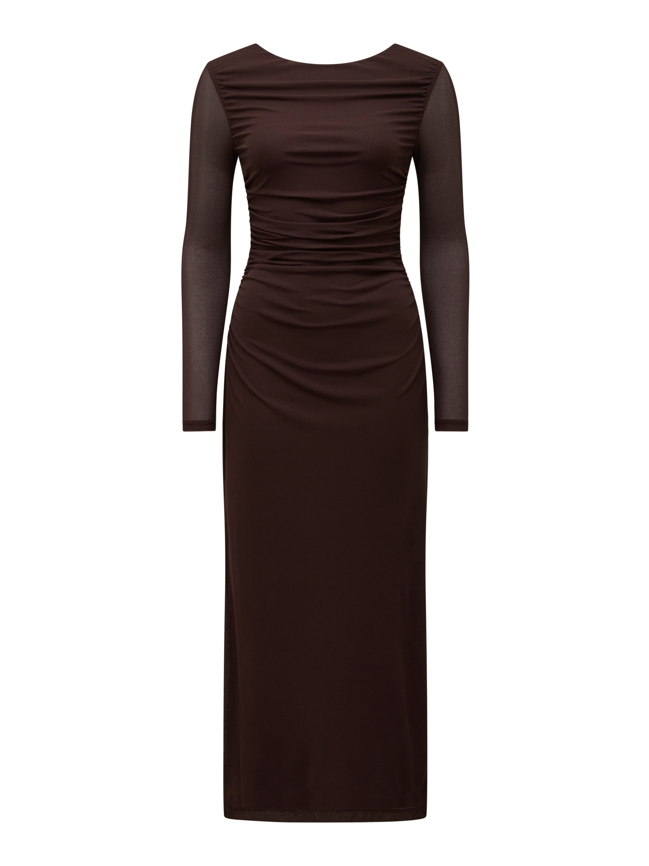 Brittany Petite Mesh Midi Dress