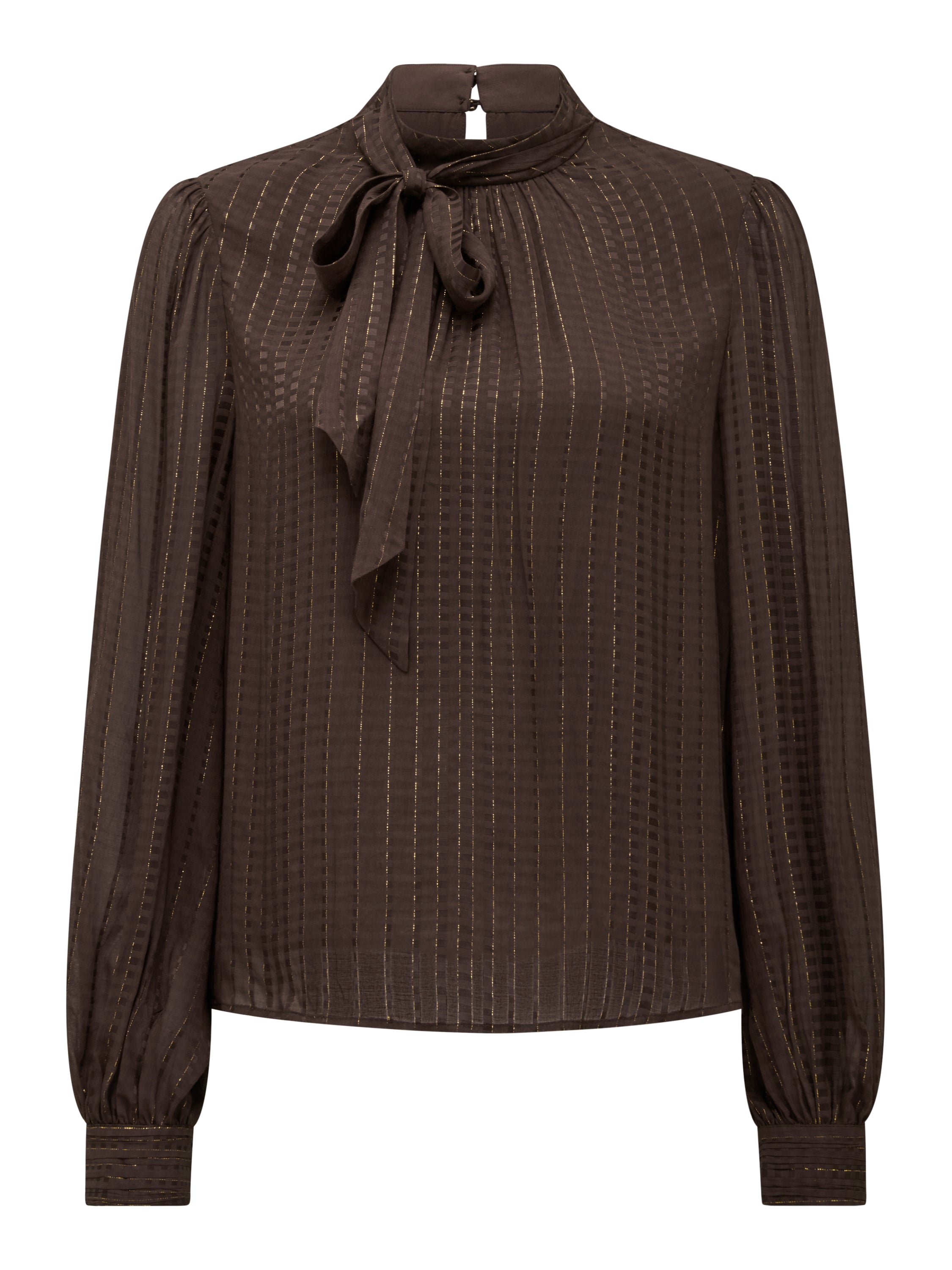 Preslee Neck Tie Blouse