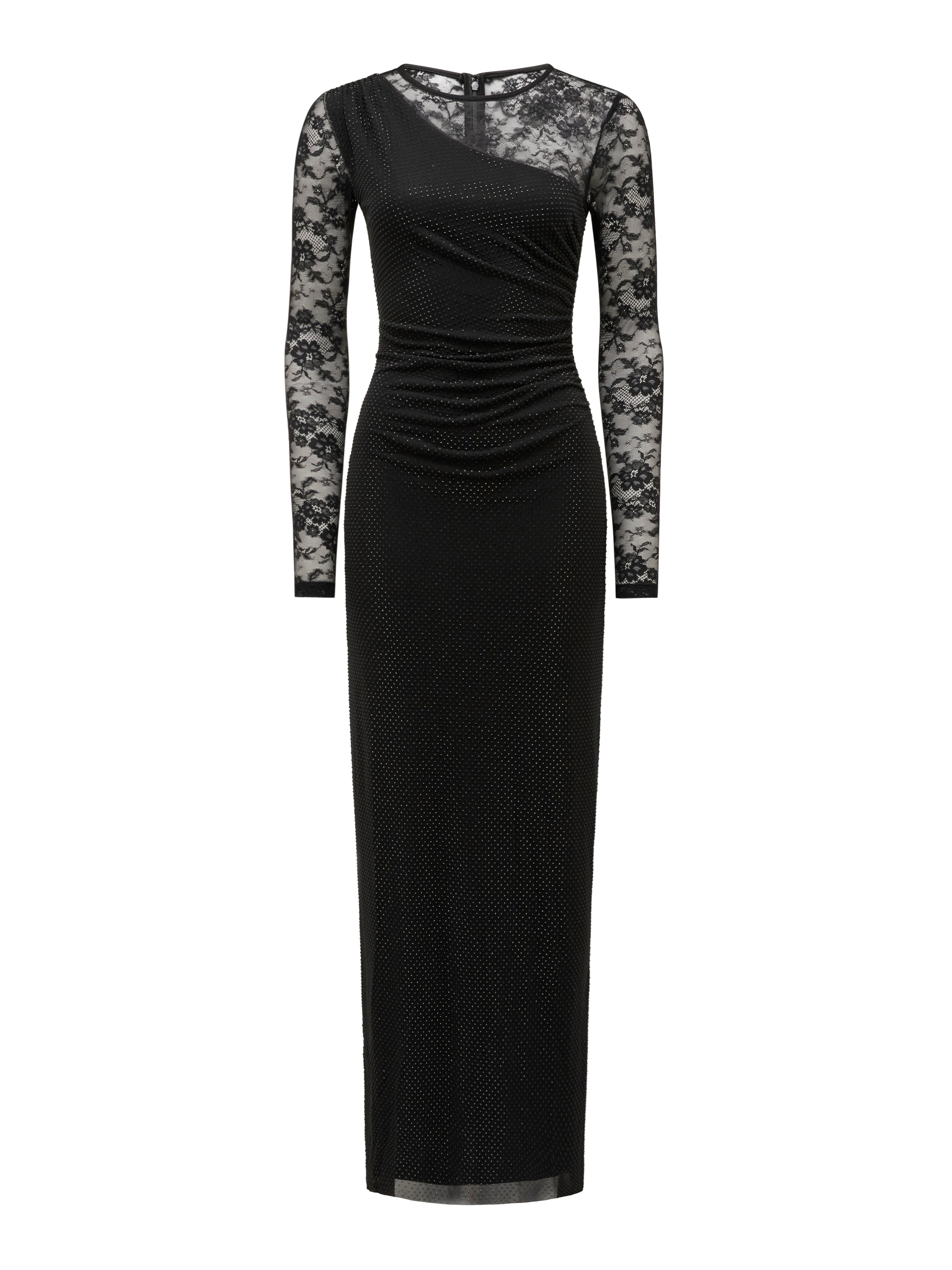 Natalie Heatseal Lace Maxi Dress
