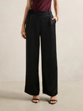 Solana Satin Wide Leg Pant