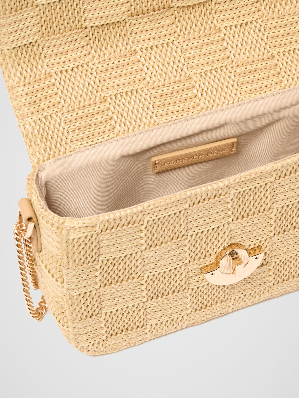 Anika Weave Shoulder Bag