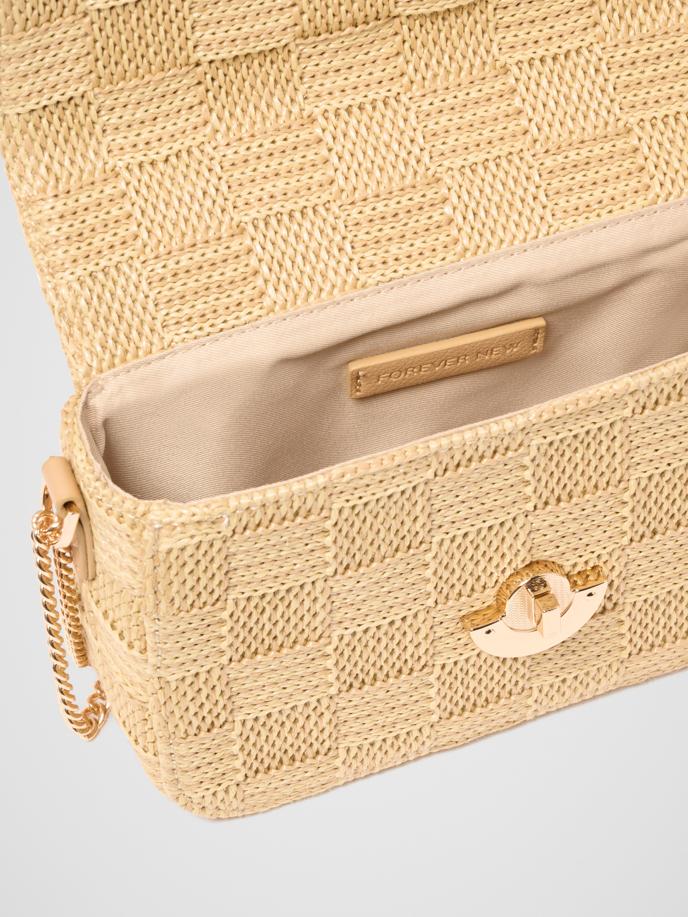 Anika Weave Shoulder Bag
