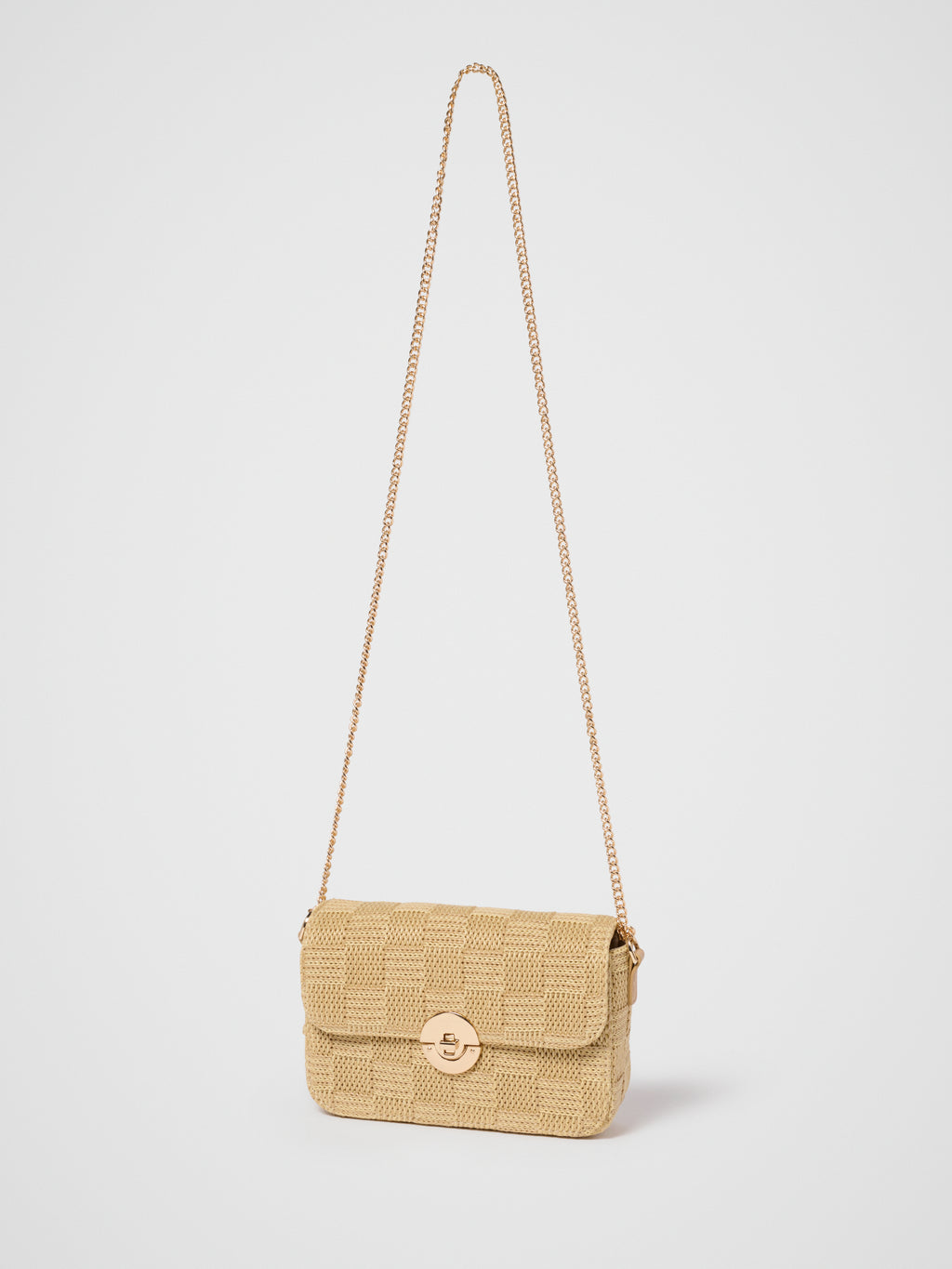 Anika Weave Shoulder Bag