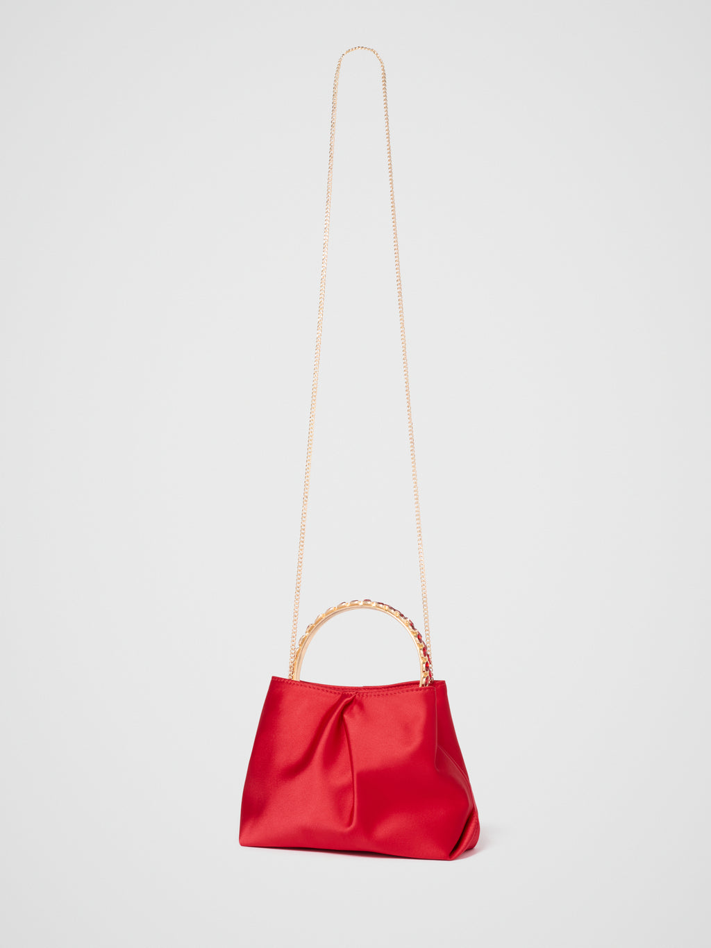 Juniper Jewel Handle Soft Clutch
