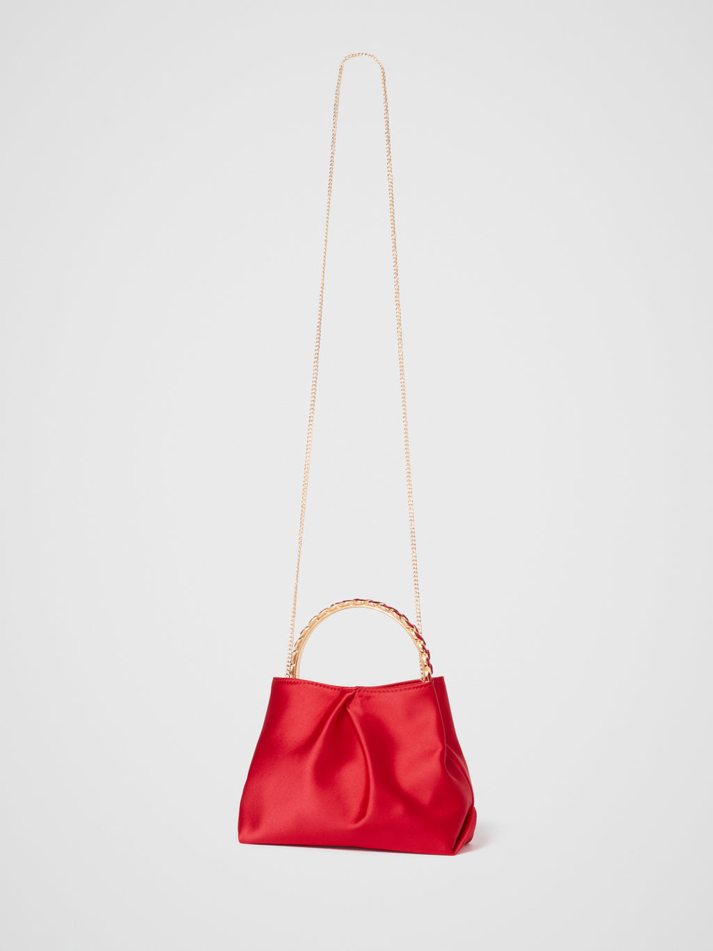 Juniper Jewel Handle Soft Clutch