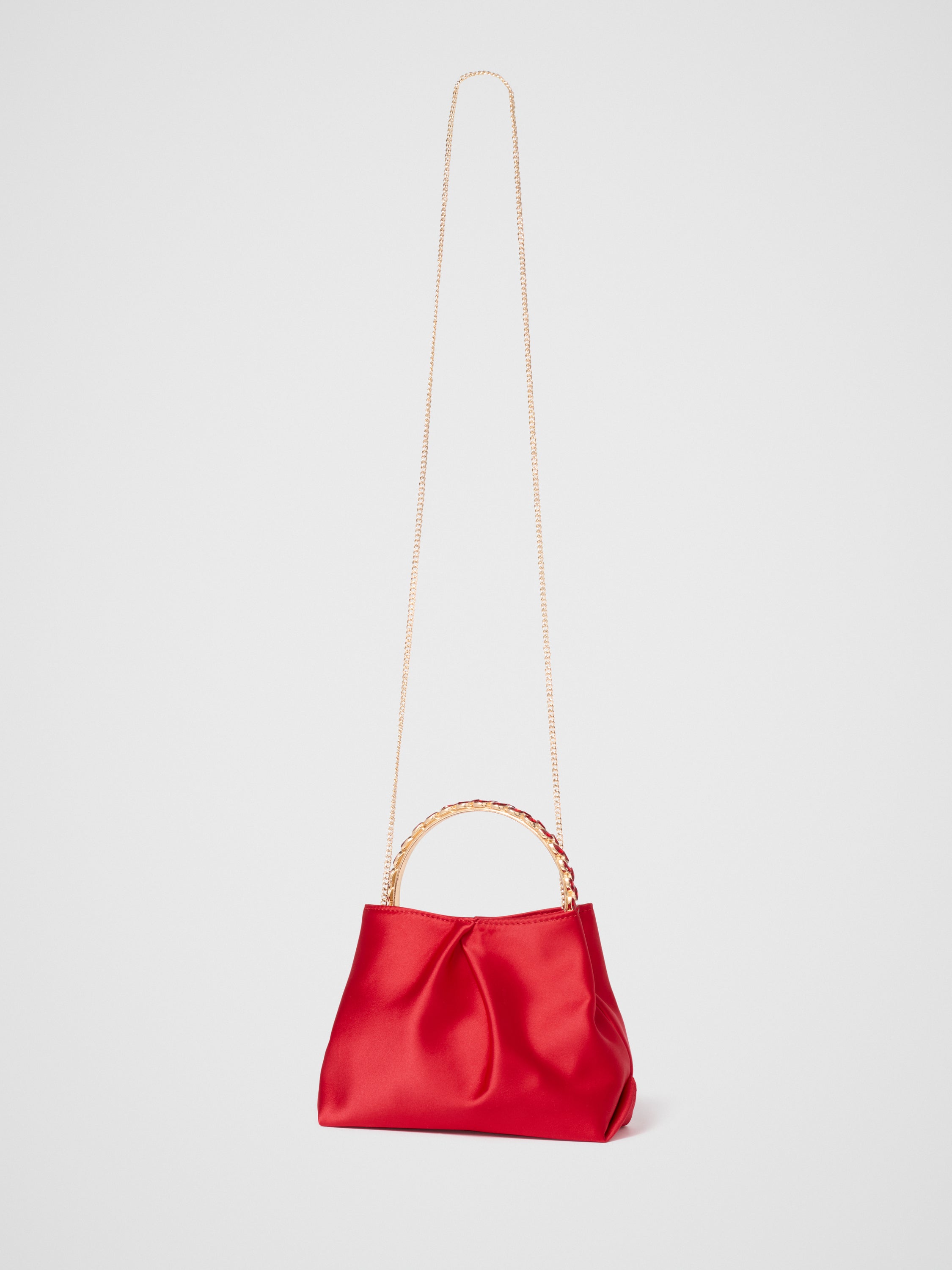 Juniper Jewel Handle Soft Clutch