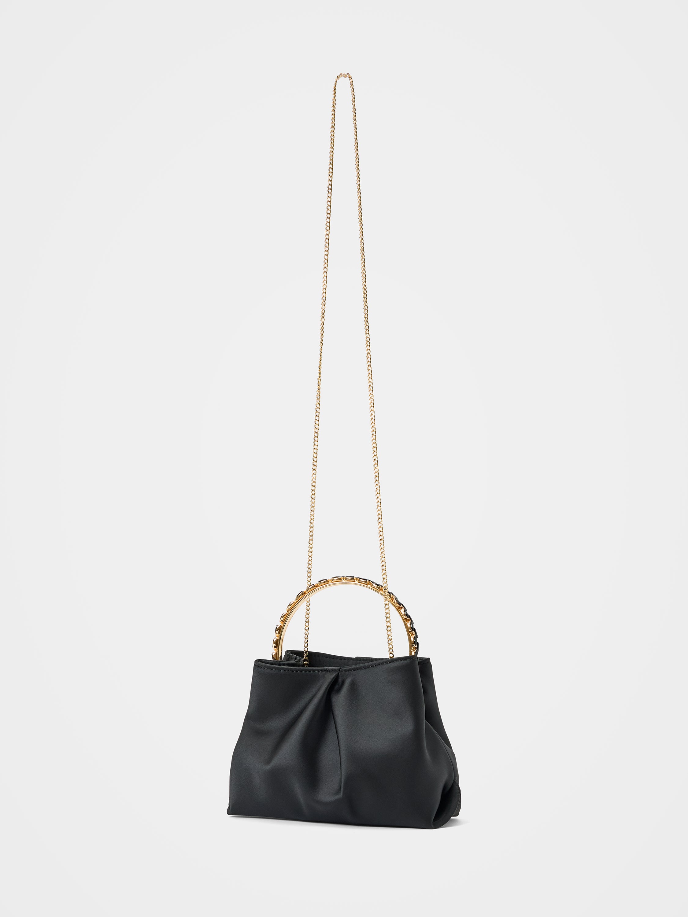 Juniper Jewel Handle Soft Clutch