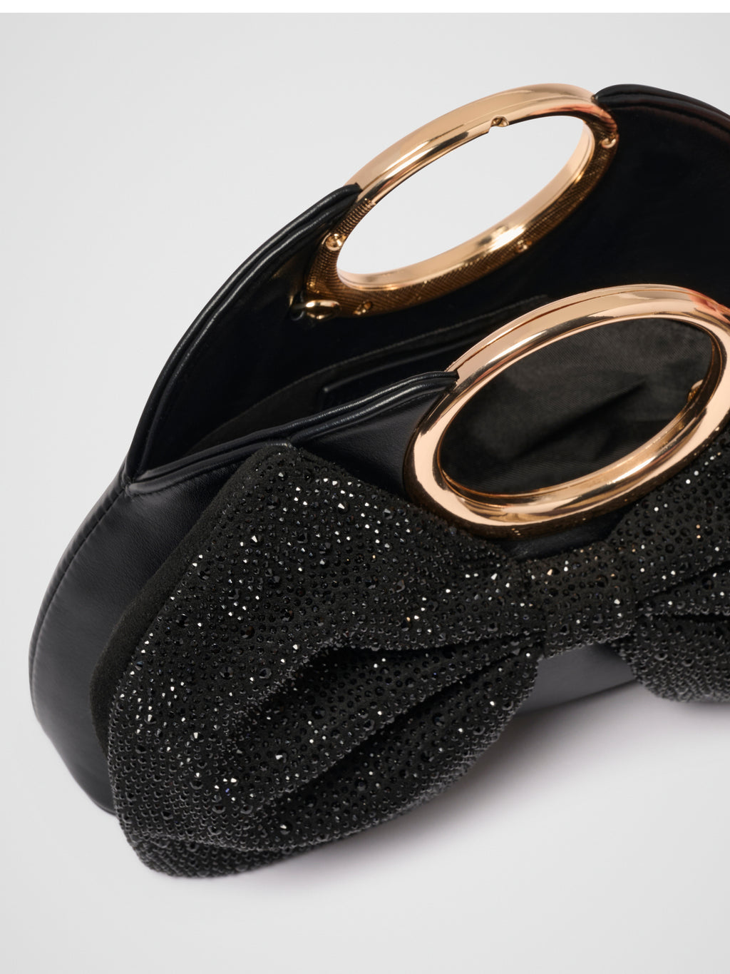 Sandra Round Handle Bow Clutch