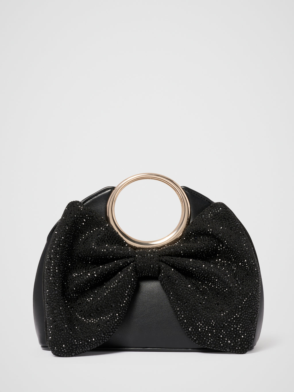 Sandra Round Handle Bow Clutch