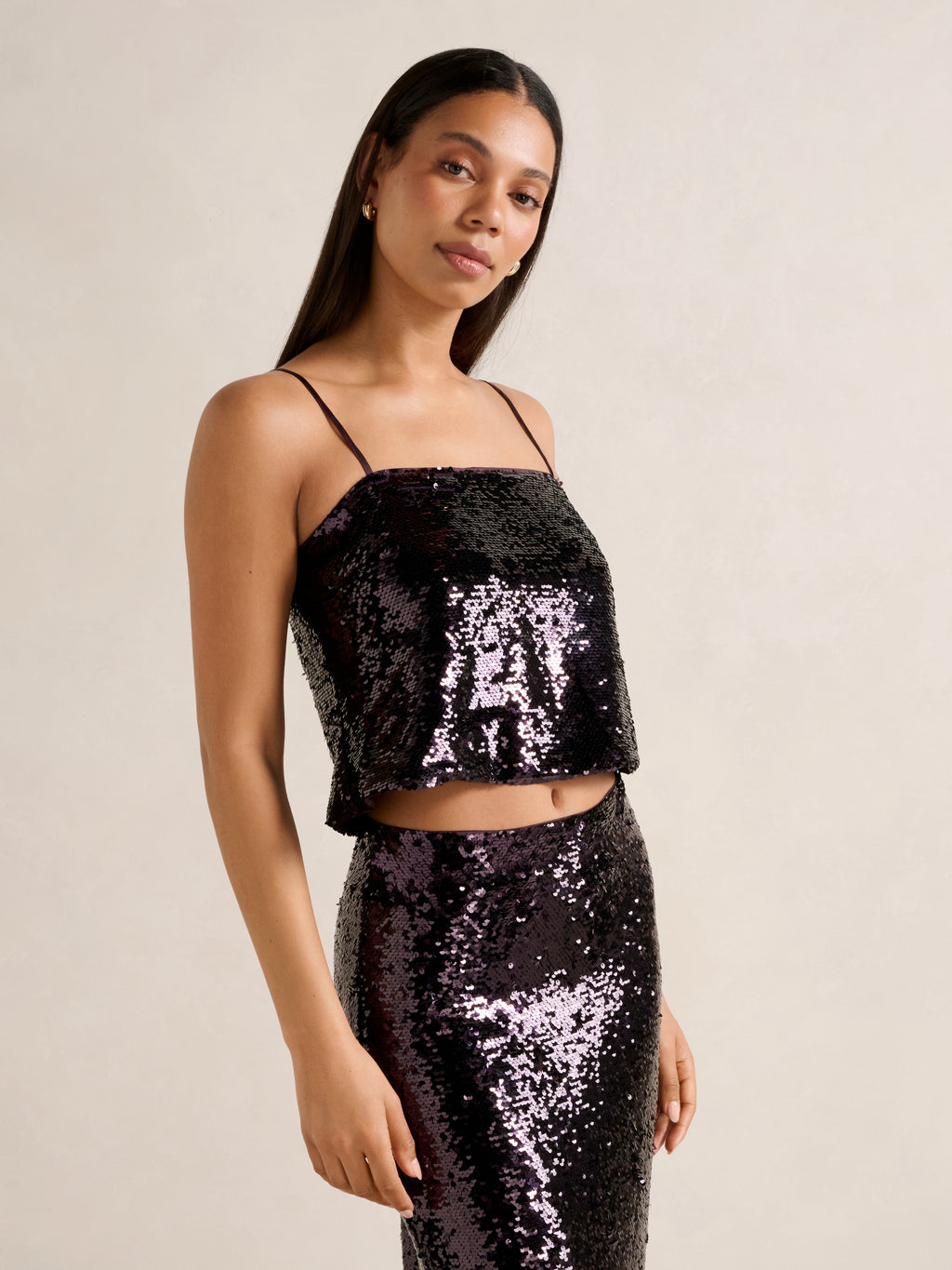 Nora Sequin Top