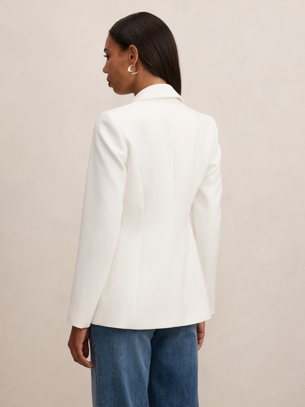 Trixie Gold Button Blazer