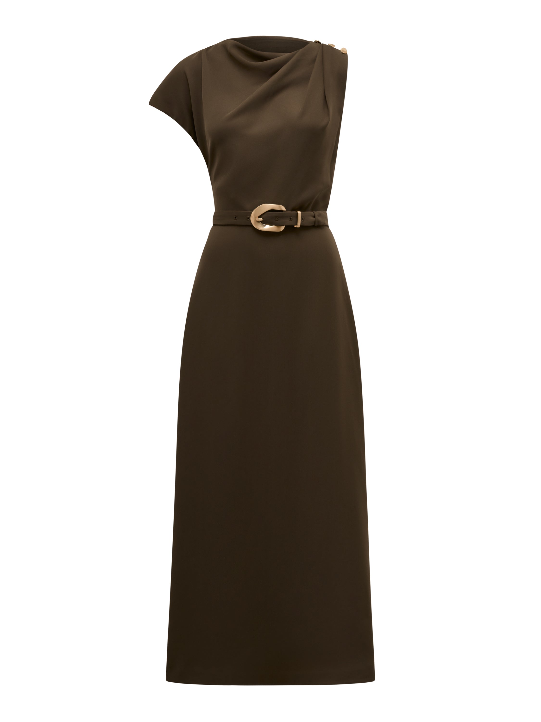 Kylee Draped Midi Dress