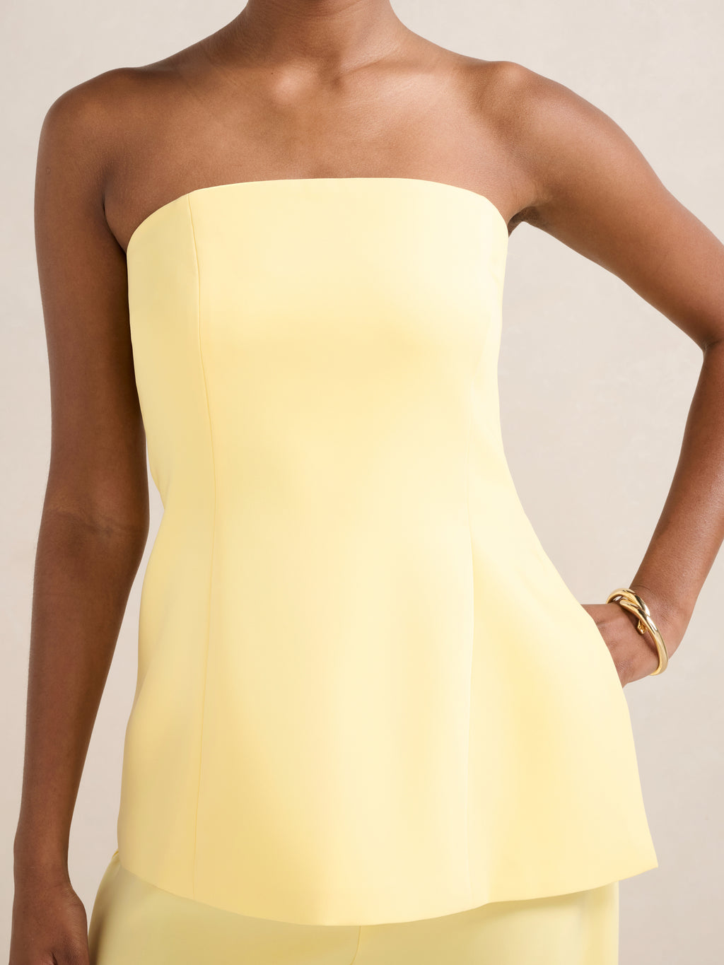 Enya Petite Strapless Top