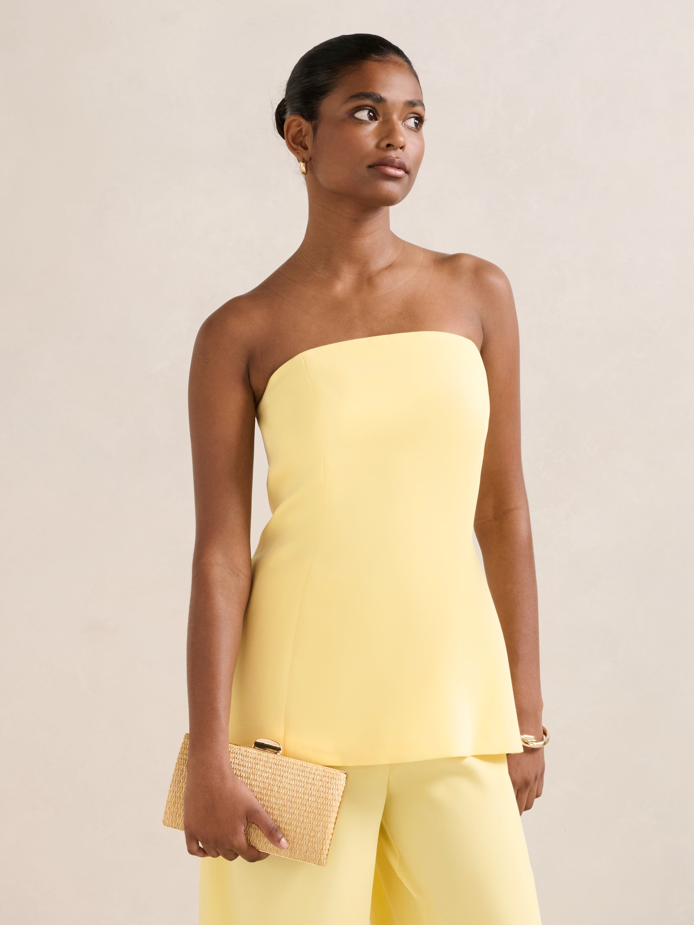 Enya Petite Strapless Top
