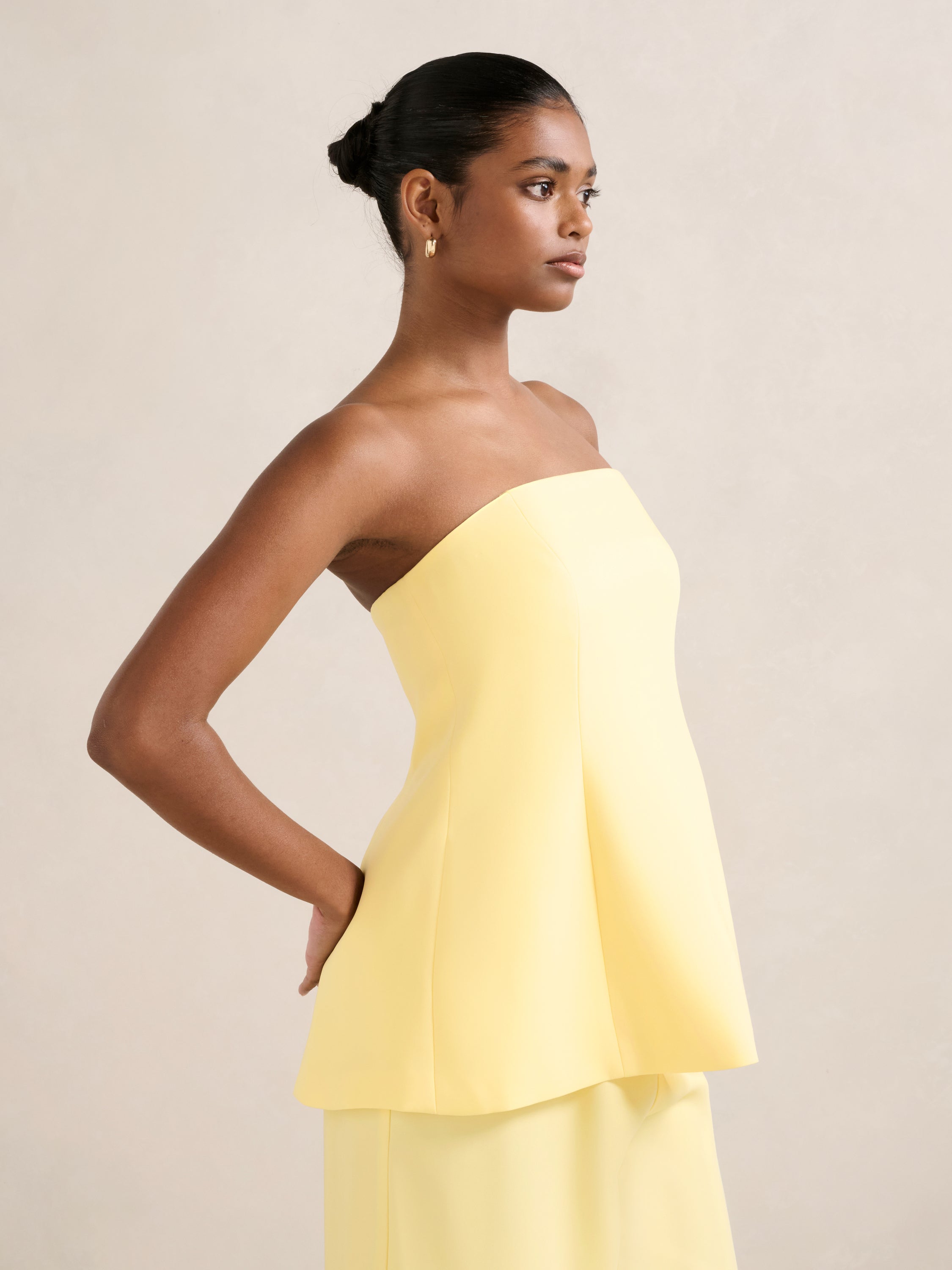 Enya Petite Strapless Top