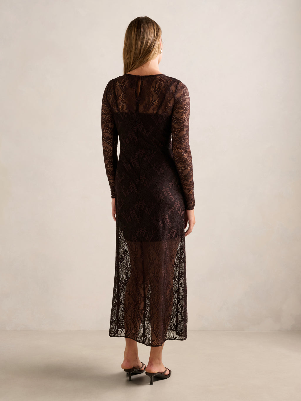 Alora Lace Midi Dress