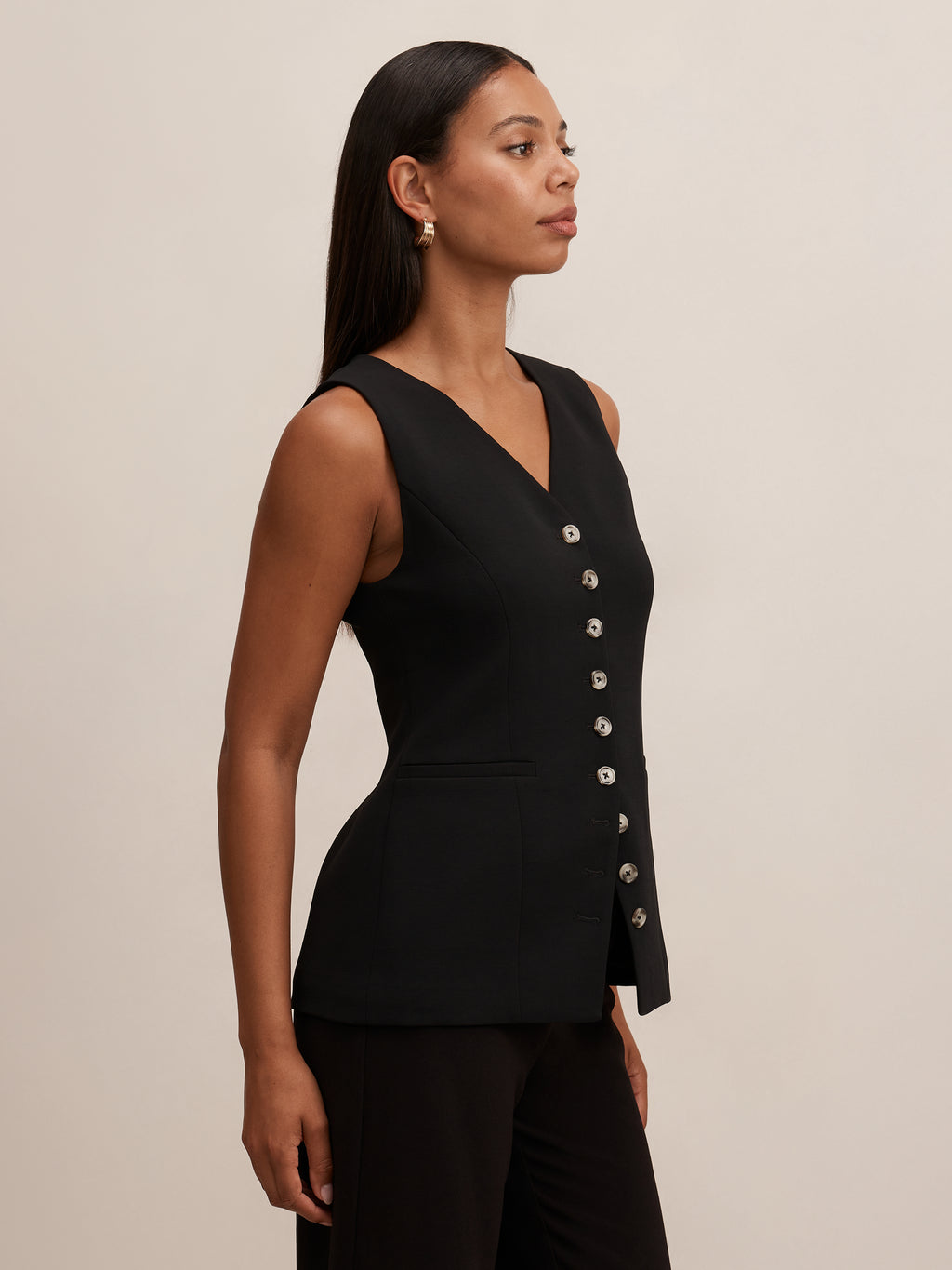 Ayla Contrast Waistcoat