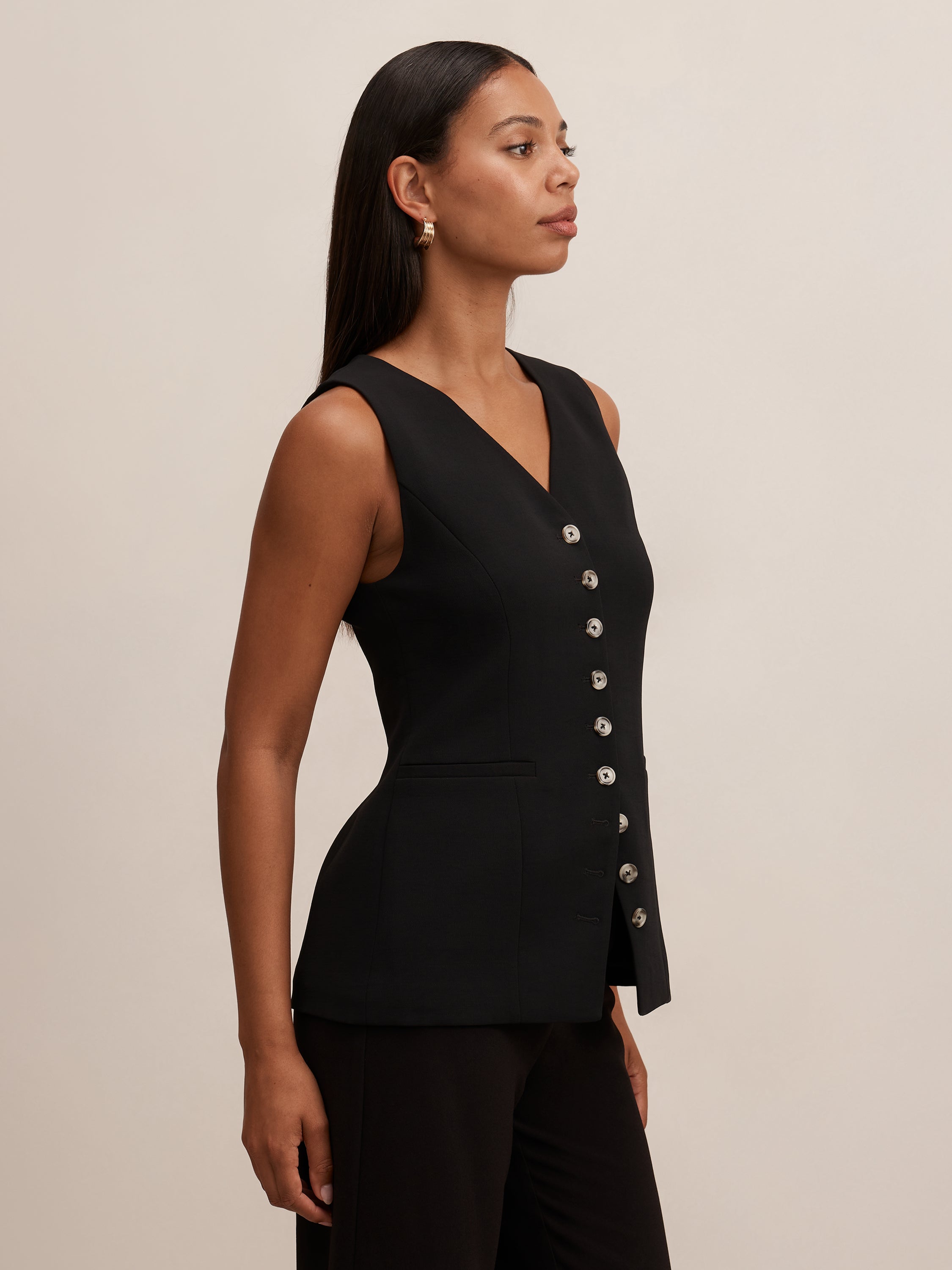 Ayla Contrast Waistcoat