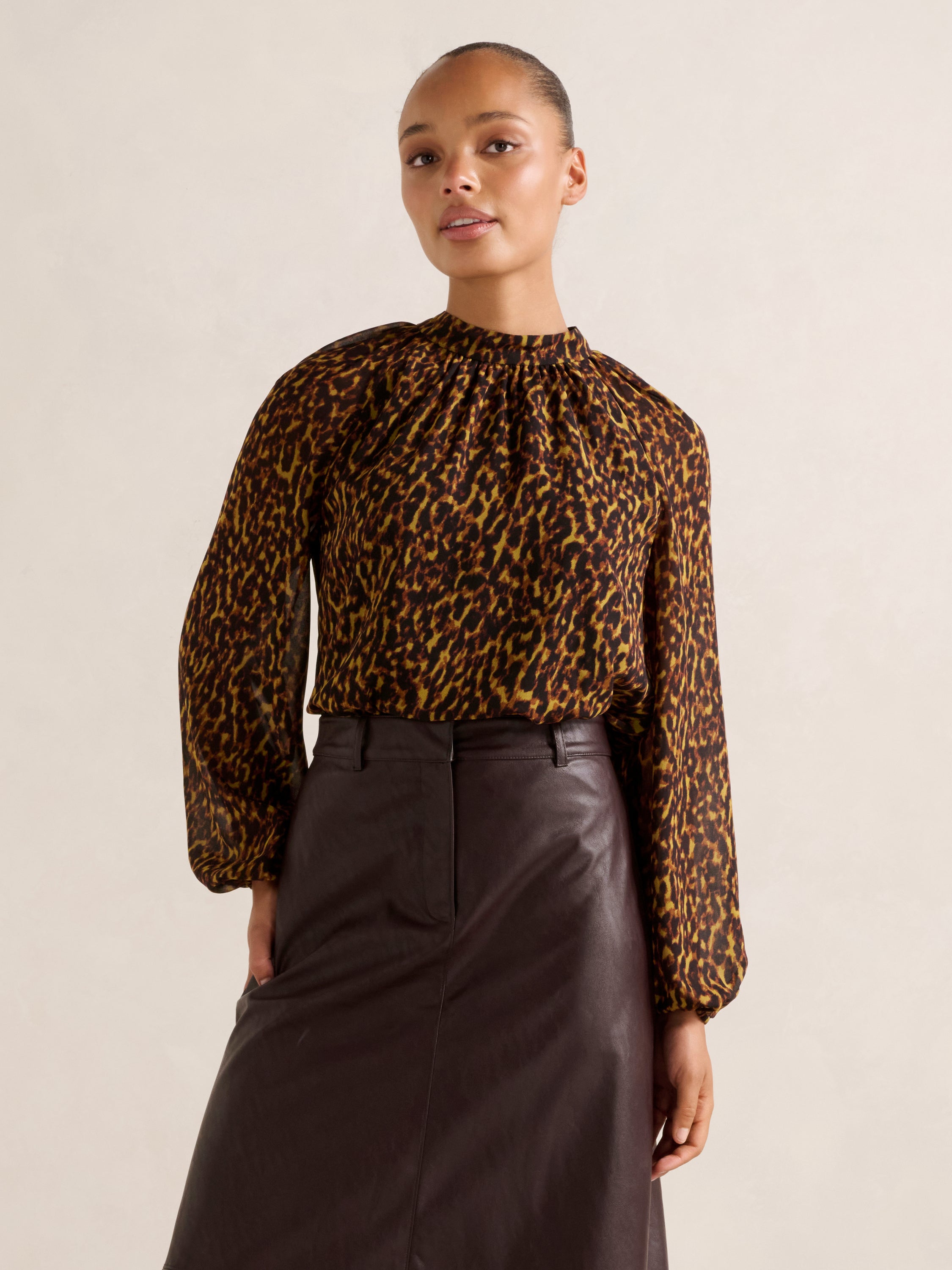 Vella Print Blouse