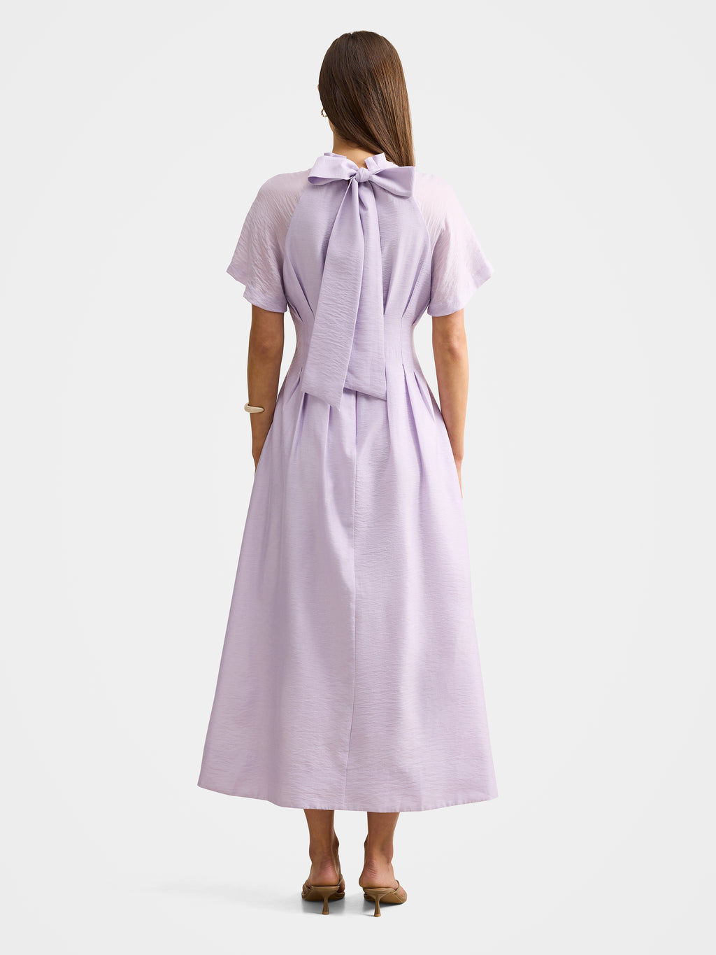 Everly Seam Detail Midi Dress