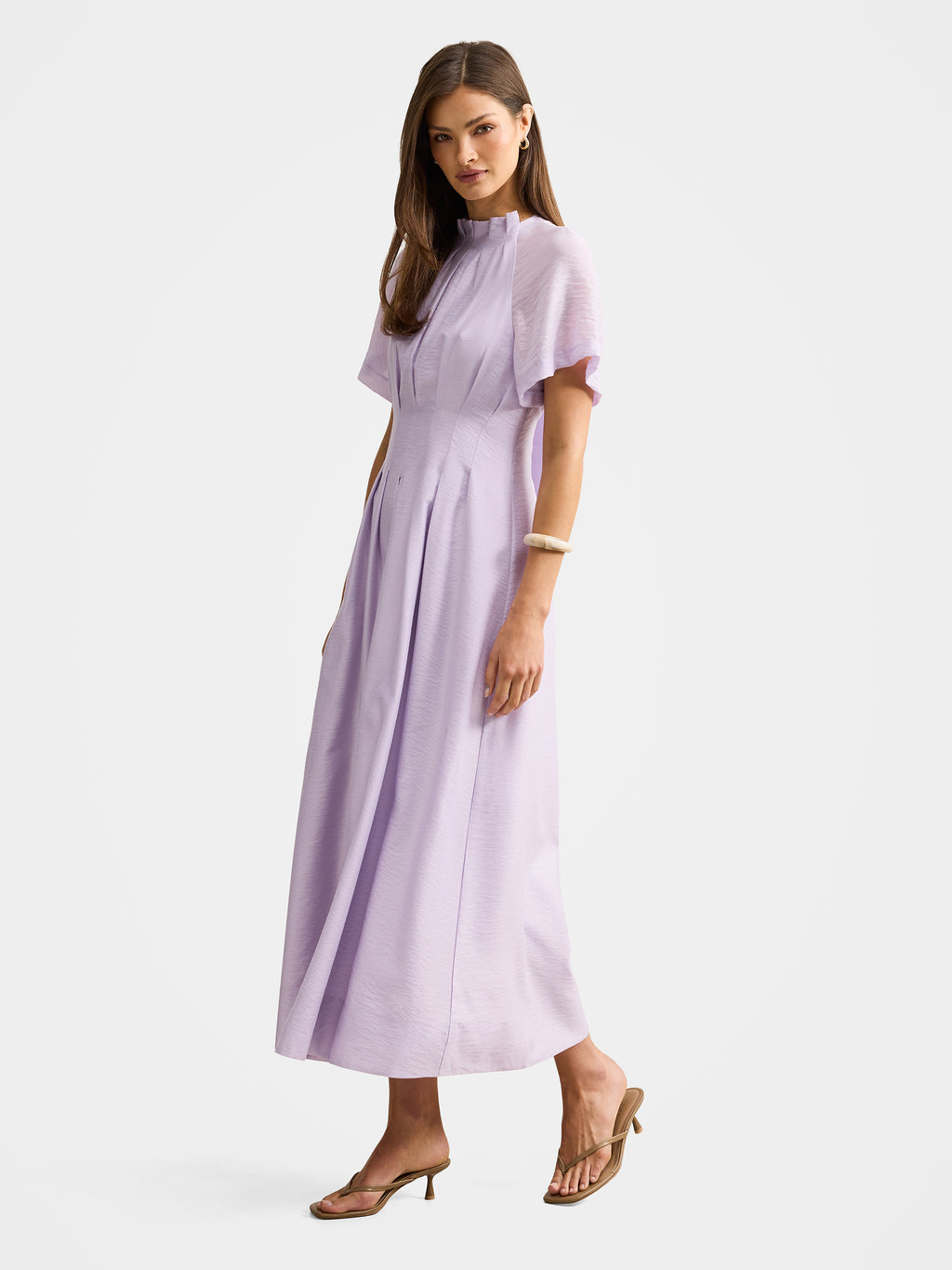 Everly Seam Detail Midi Dress