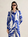 Lydia Oversized Satin Shirt