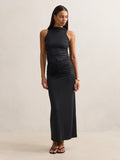 Savannah Ruched Mesh Top