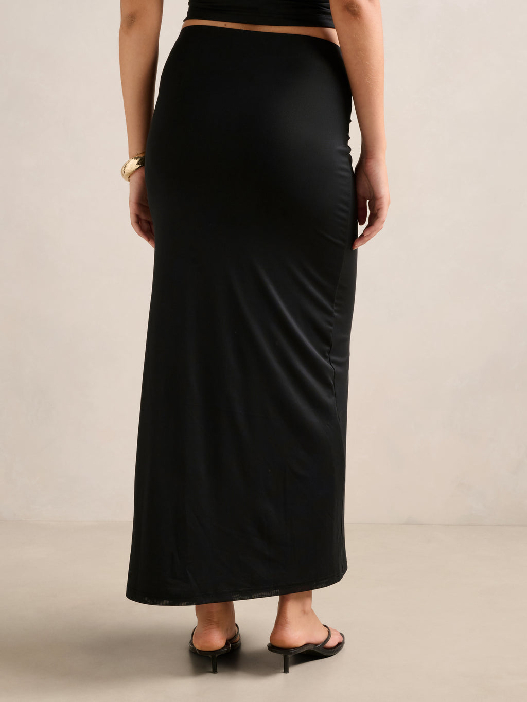 Savannah Ruched Mesh Skirt
