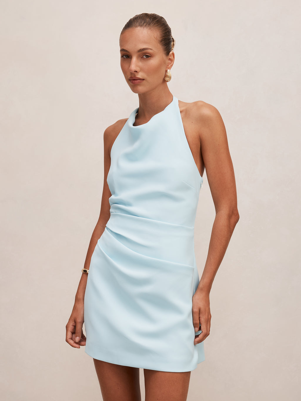 Tina Halter Mini Dress