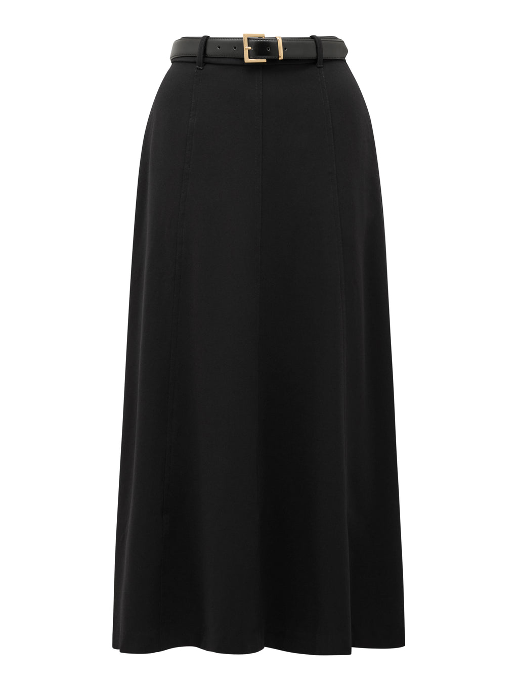 Celine Belted Midi Skirt