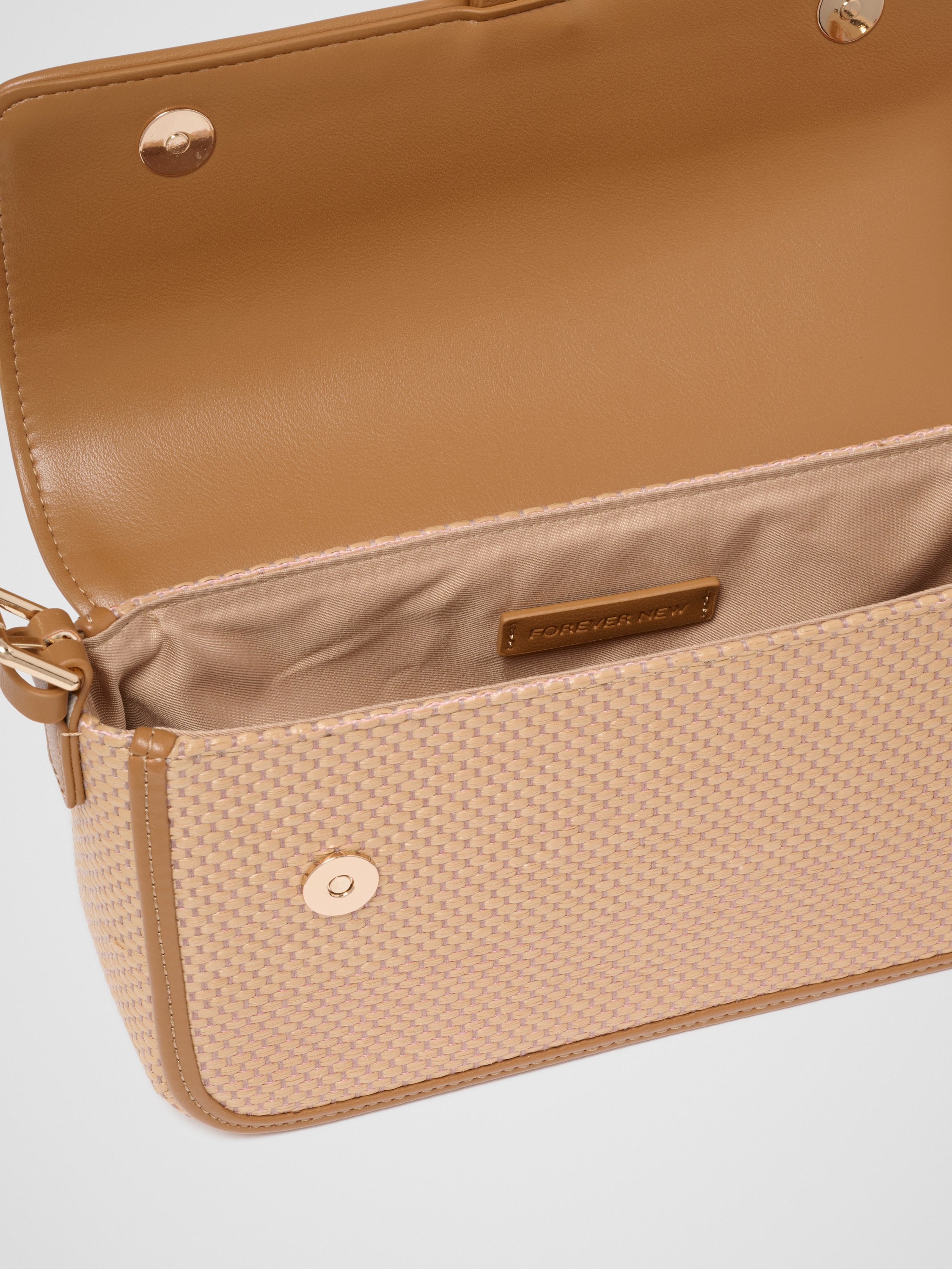 Naomi Weave Shoulder Bag