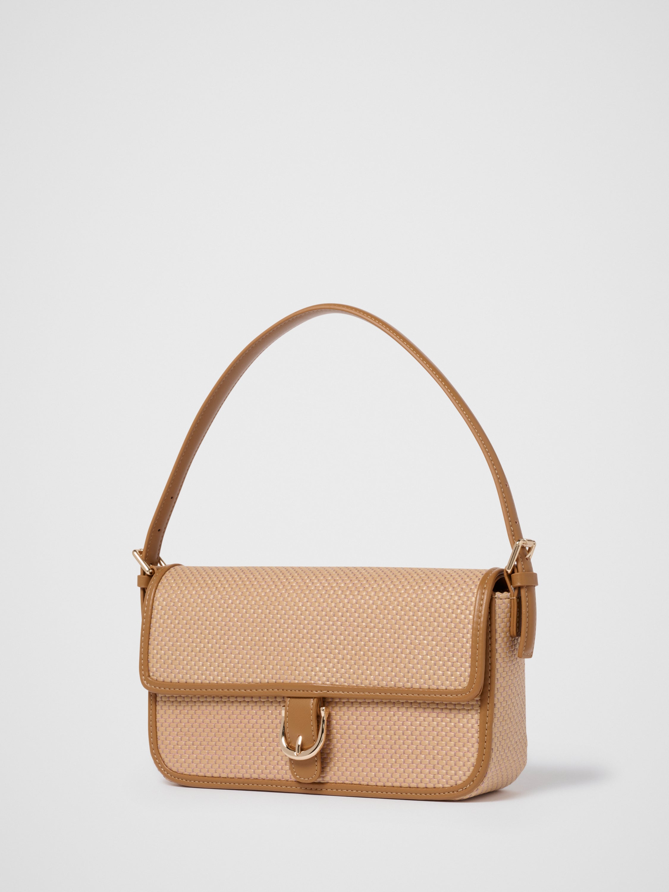 Naomi Weave Shoulder Bag
