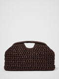 Shara Weave Frame Clutch