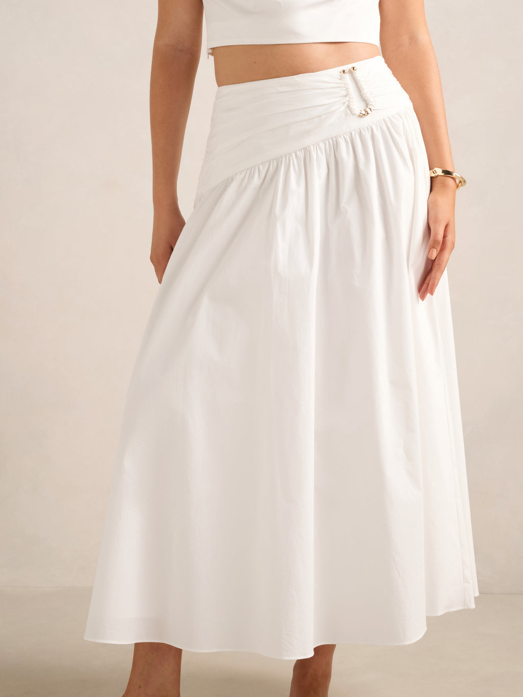 Dottie Hardware Maxi Skirt