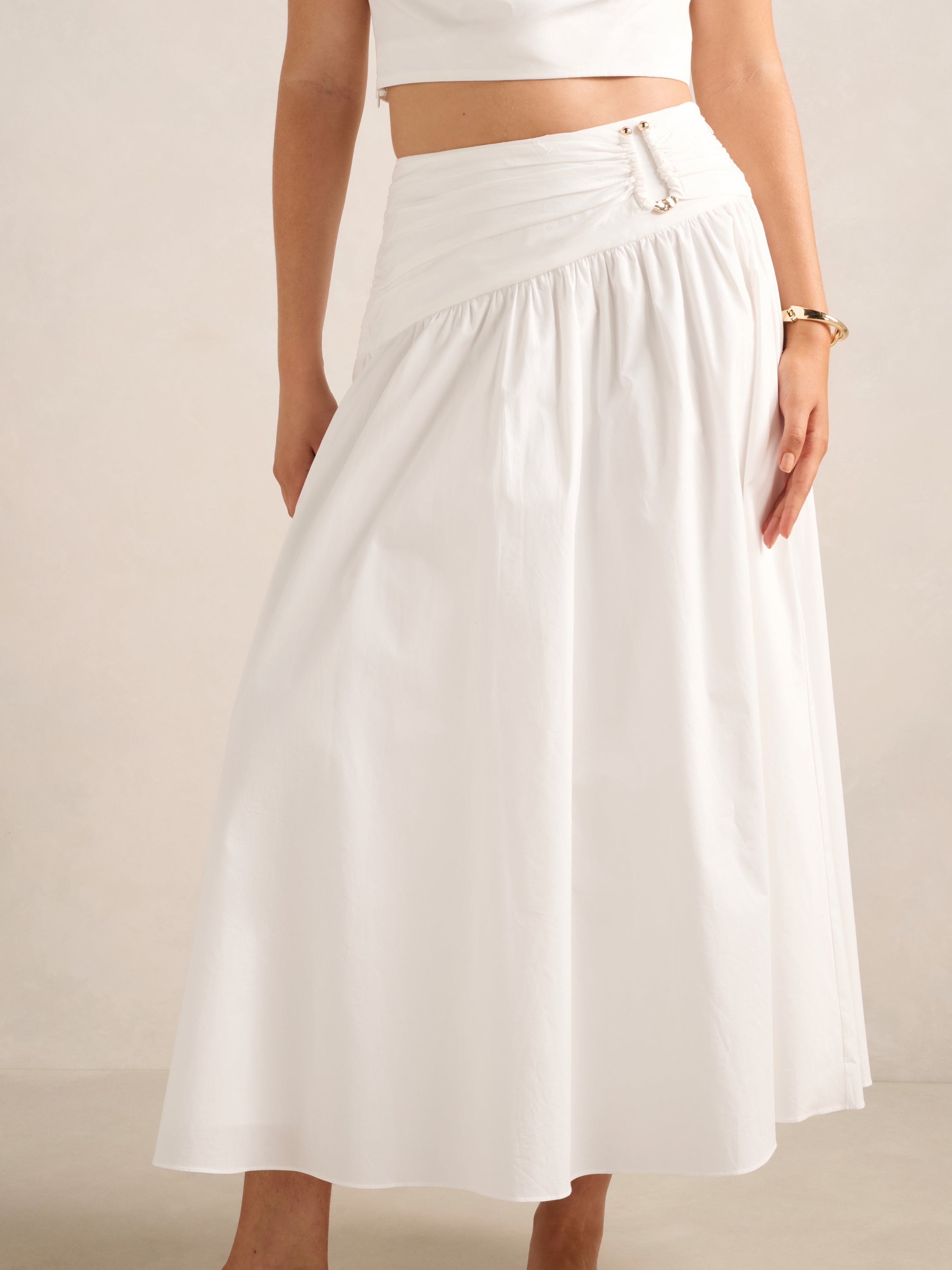 Dottie Hardware Maxi Skirt