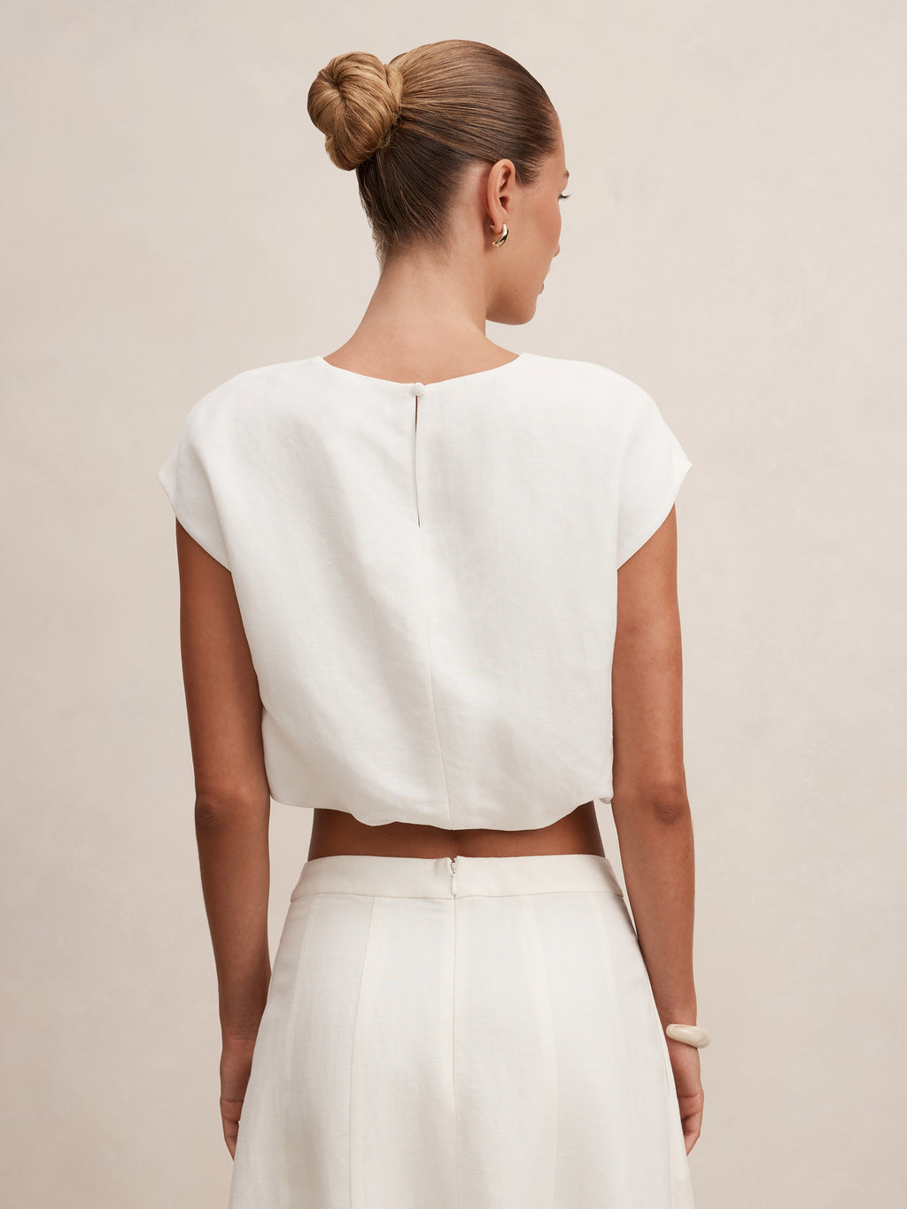 Georgina Bubble Hem Top