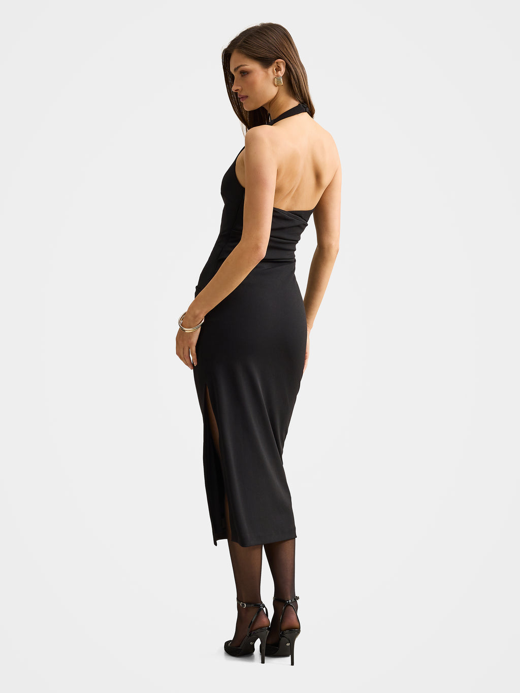 Daphne Halter Column Midi Dress