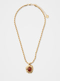 Signature Rebecca Molten Stone Pendant Necklace