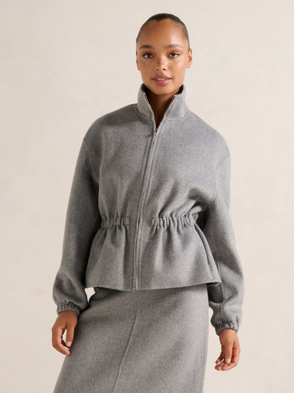 Amara Elastic Waist Jacket