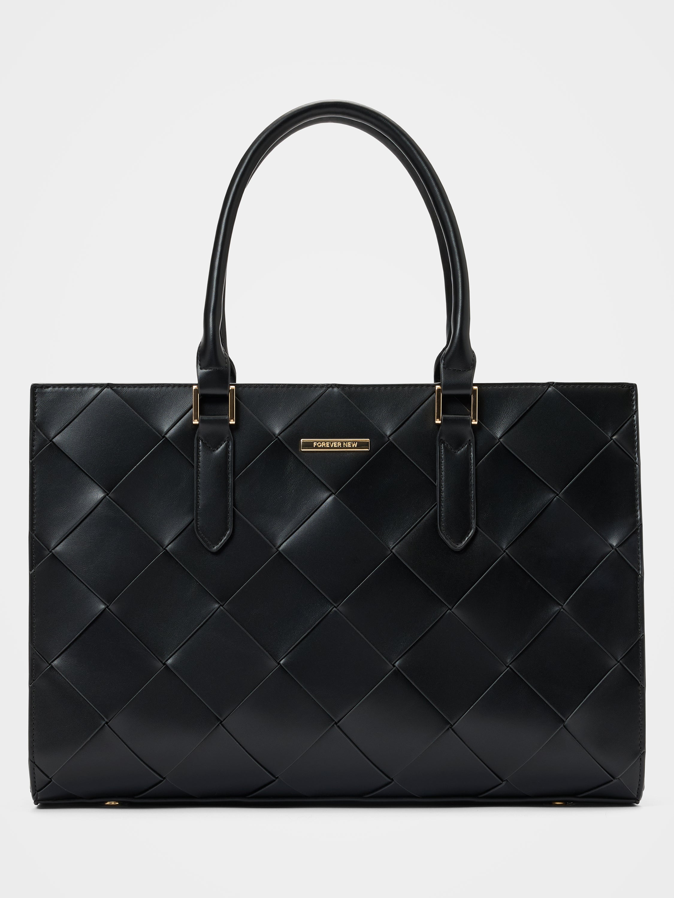 Lorelai Large Lattice Tote