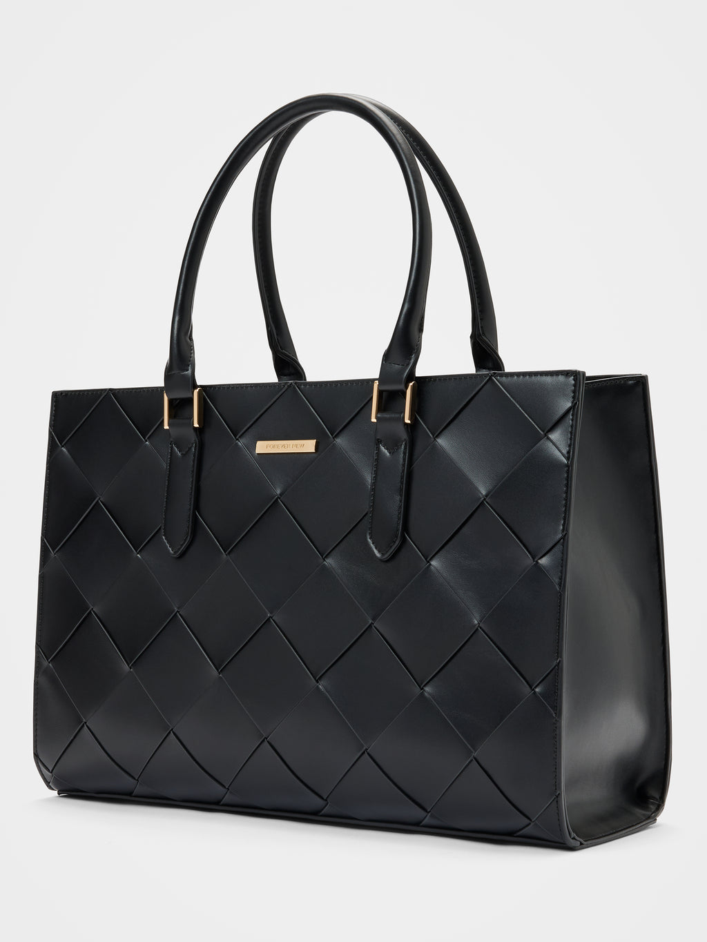 Lorelai Large Lattice Tote