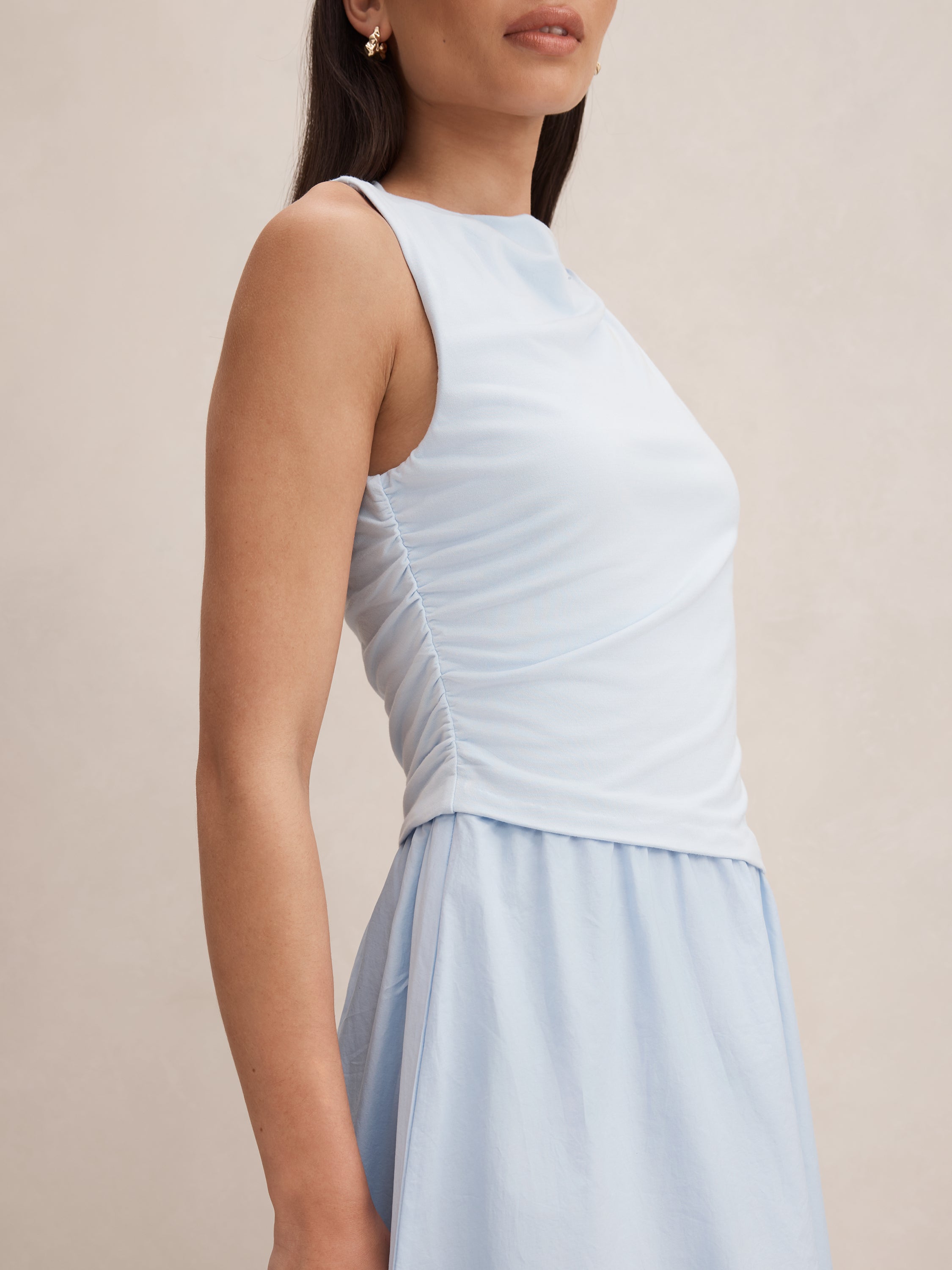 Felicity Asym 2 in 1 Midi Dress