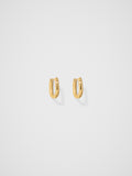 Candice Rectangle Huggie Earring