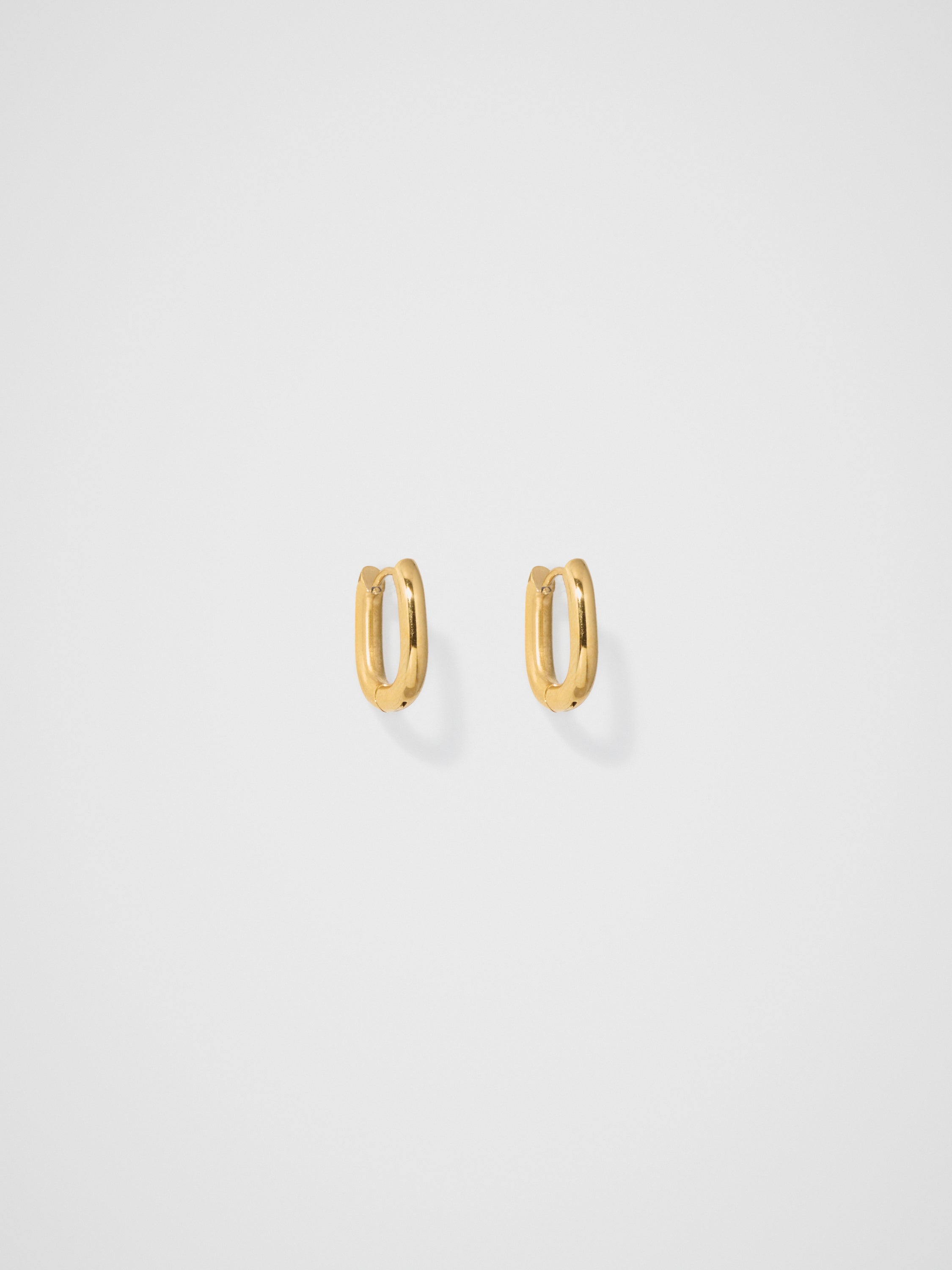 Candice Rectangle Huggie Earring
