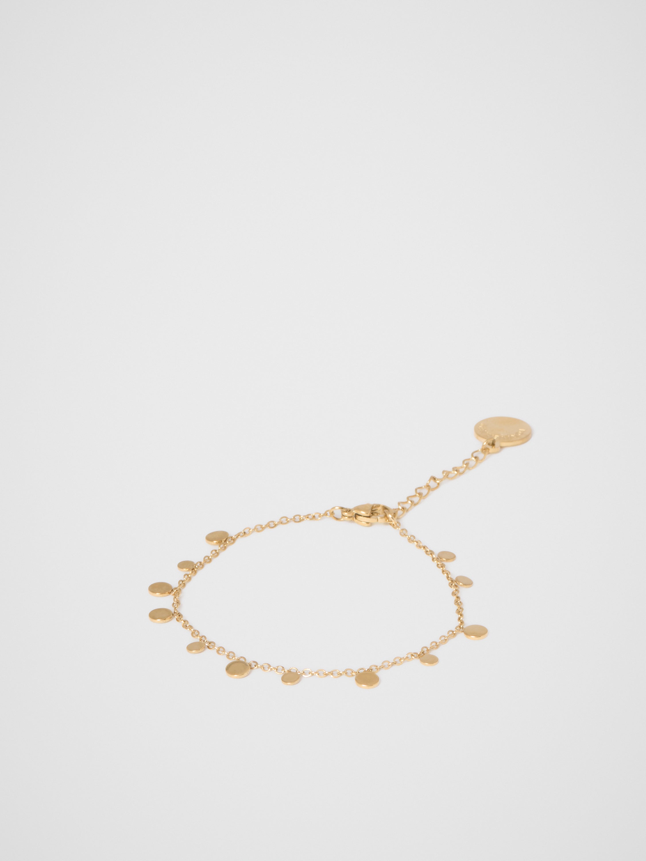 Yasmin Charm Disc Bracelet